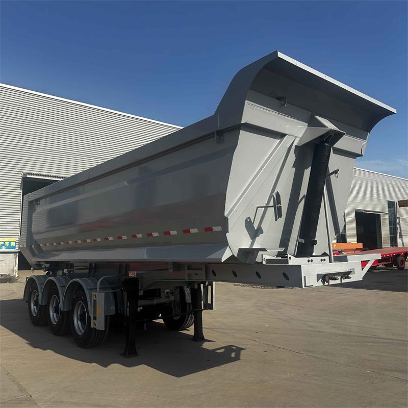 50 Ton High Side End Dump Semi Trailer