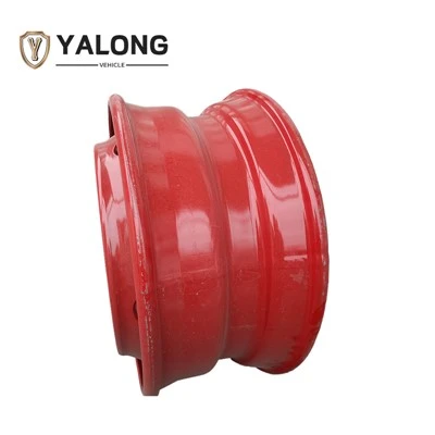 Liga de alta resistência Red Painted Wheel Hub