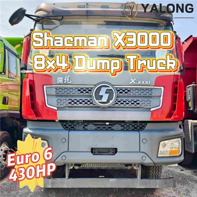 Caminhão basculante Shacman X3000 8x4 Euro 6|Novo estoque|caminhão basculante 430HP 12 com rodas